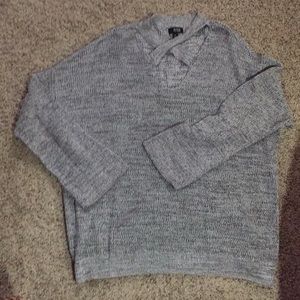 Gray sweater